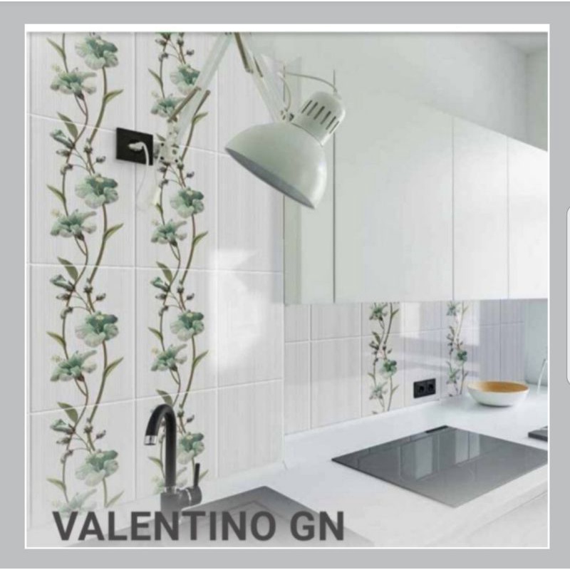 keramik dinding 25x40 dinding uno valentino kw exp/keramik kamar mandi/keramik dinding dapur/keramik