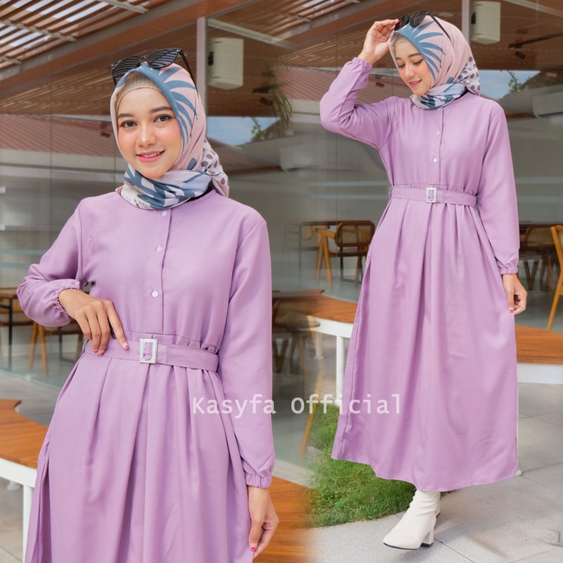 GAMIS MONNA MAXY FREE BELT // NIDIA MAXY DRESS