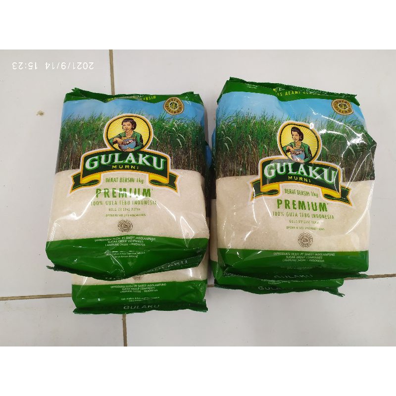 

GULAKU GULA TEBU OREMIUM 1 KG