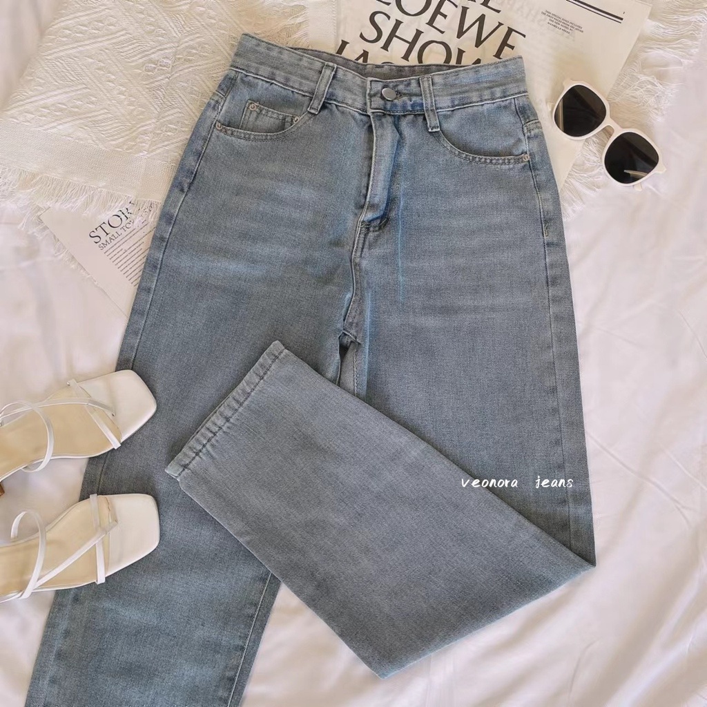 celana jeans wanita kekinian boyfriend jeans highwaist