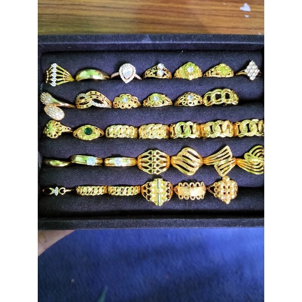 cincin koin malaysia lapis kristal