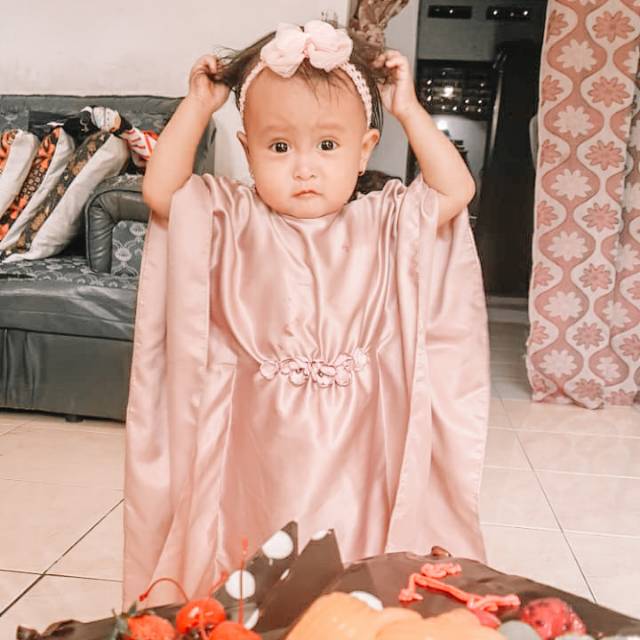 Kaftan LUX Anak &amp; MOMMY By Adelus / Kaftan kids Pesta By Adelus