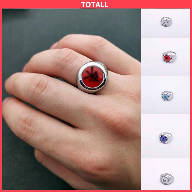 COD Cosplay Anime Akatsuki Itachi Pain Orochimaru Cincin Untuk Pria / Wanita-Totall