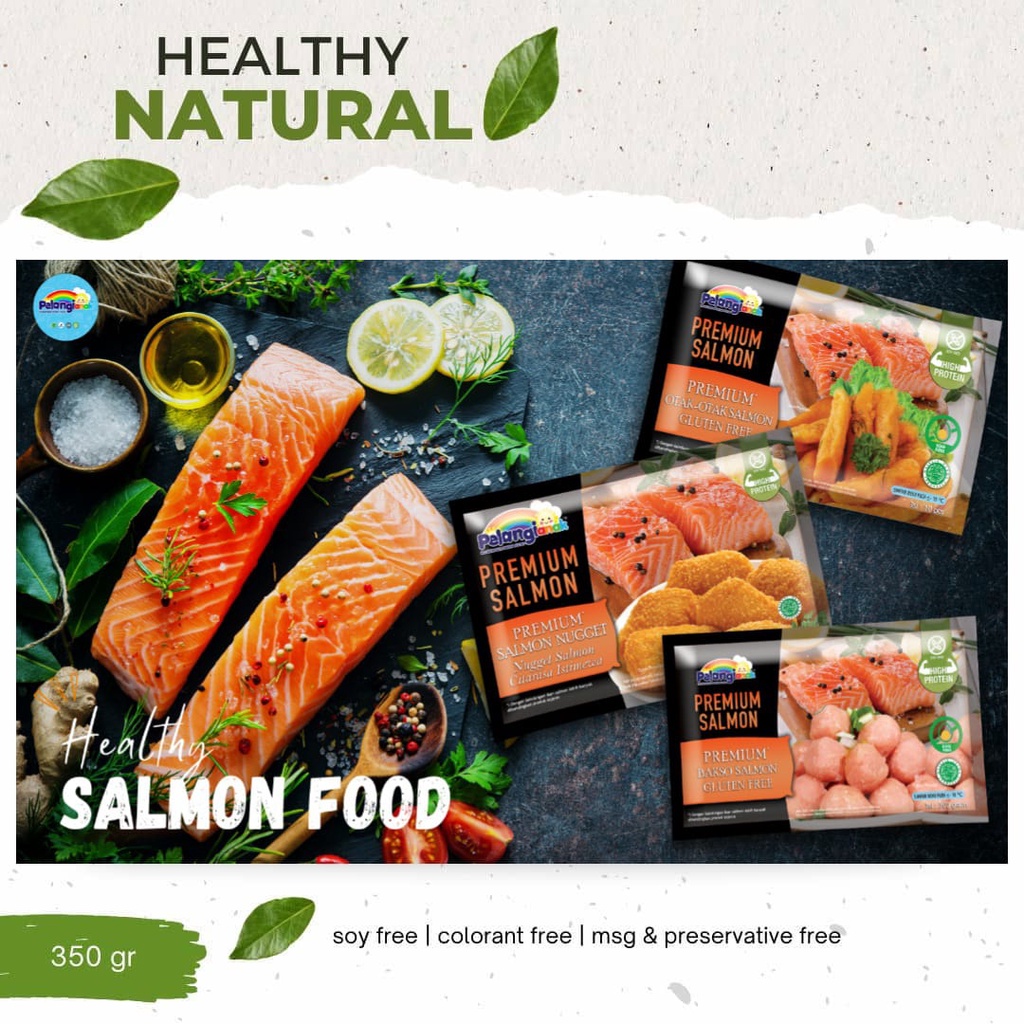 

Pelangi Anak Healthy Salmon Food Premium Halal Non MSG