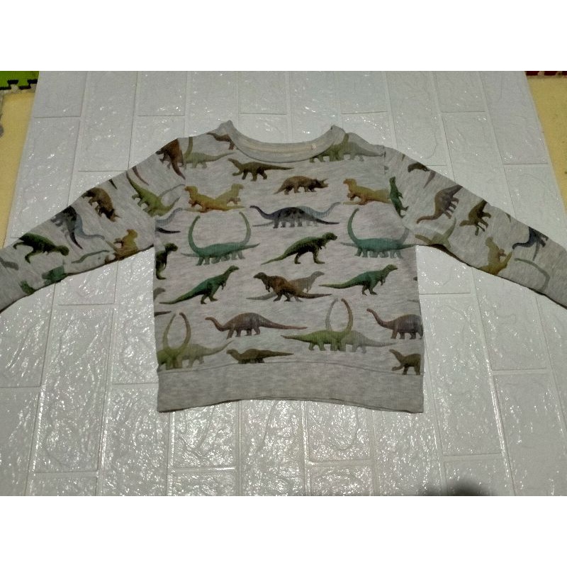 Preloved Sweater Next Baby Dino Preloved Sweatshirt Next Kids Preloved Next Boys Shirt Preloved Swea