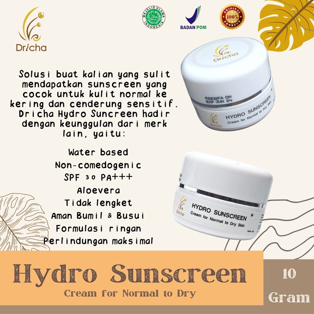 DRICHA SUNSCREEN HYDRO