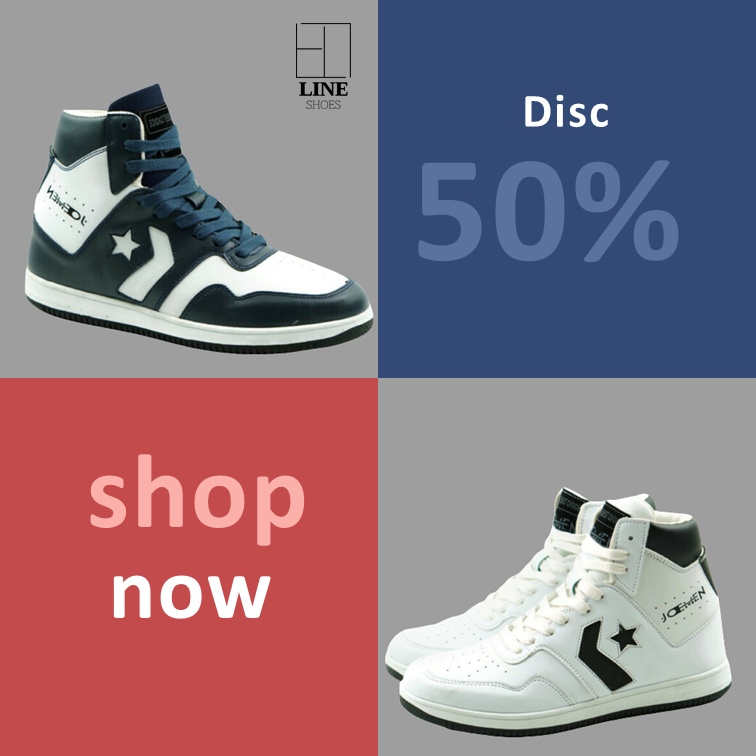 JOEMEN SEPATU J 26 Original Casual Boot Pria Sport Shoes