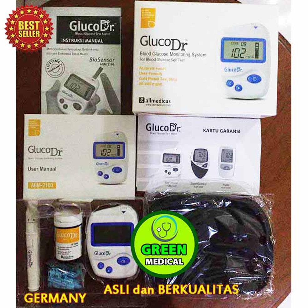 (ST0035) Alat Cek Gula Darah GlucoDr AGM 2100 Bio Sensor - Alat Tes Gula Darah -  Alat Tes Diabetes