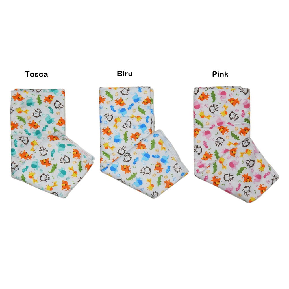 EDL Bedong Selimut Bayi Motif Animal A