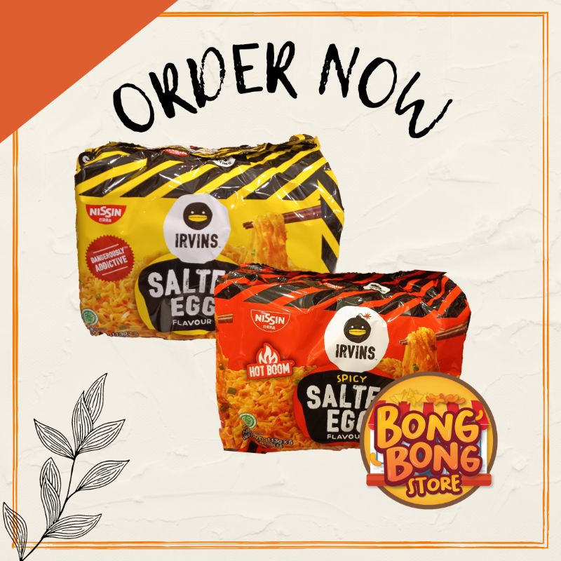 

Nissin Irvin Salted Egg Noodle Halal MUI