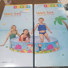 Kolam renang anak tanpa pompa Intex 122cm 58477 - Kolam karet tanpa pompa