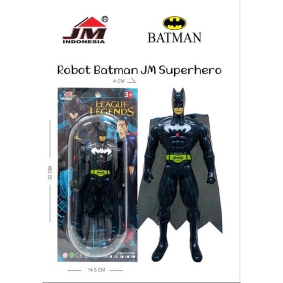 Mainan Robot batman lampu