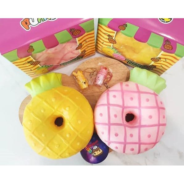 Punimaru Pineapple Donut Squishy