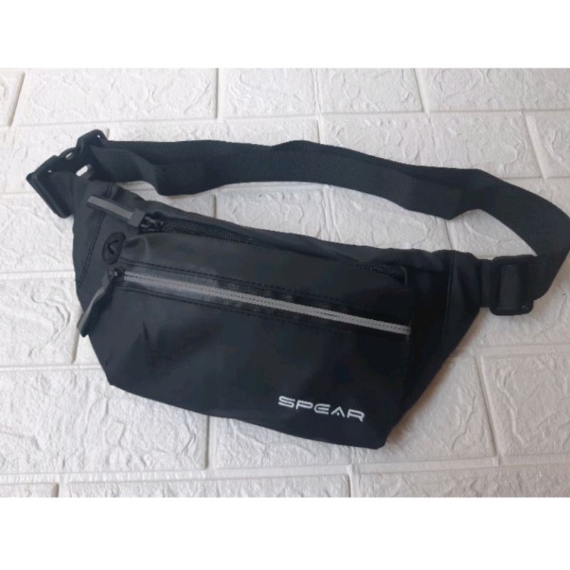 WB Tas Selempang/Tas waist bag Import /Tas sling Bag Sporty Outdoor Spear (waterproof)