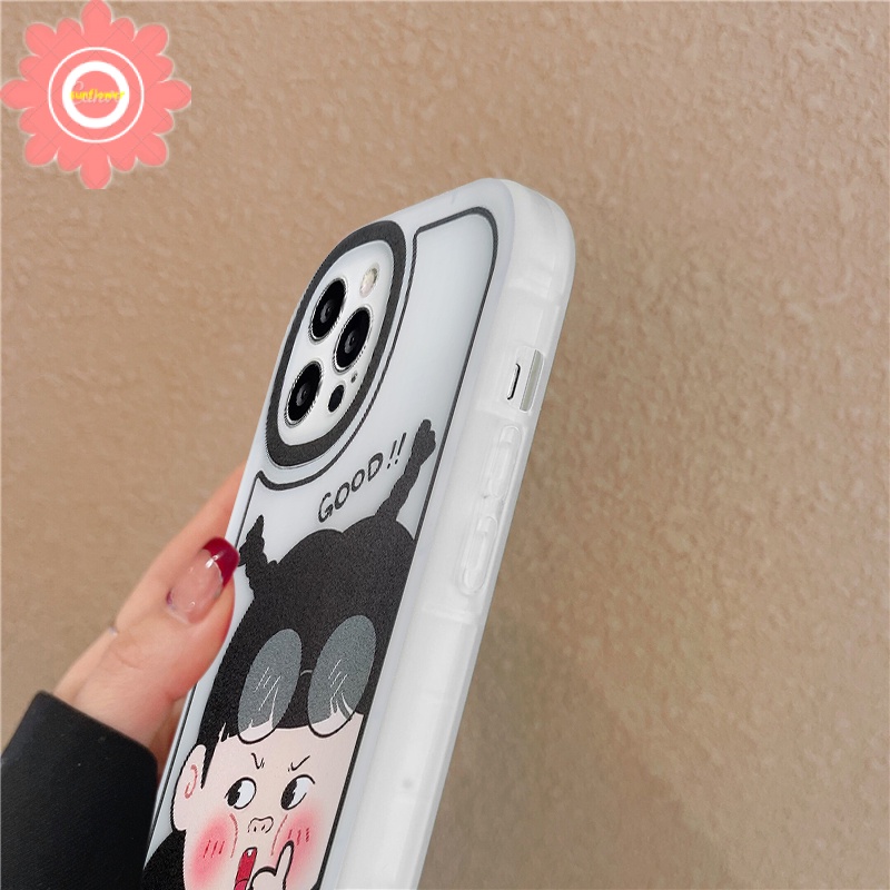 Soft Case Silikon Tpu Motif Kartun Untuk iPhone 7 8 Plus 11 13 12 Pro Max 6s 6 Plus XS Max X XR SE 2020