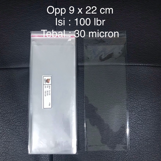 

Plastik opp lem tebal 03 9x22 9 x 22 seal 100 lembar pcs kaca 30 micron undangan bening murah