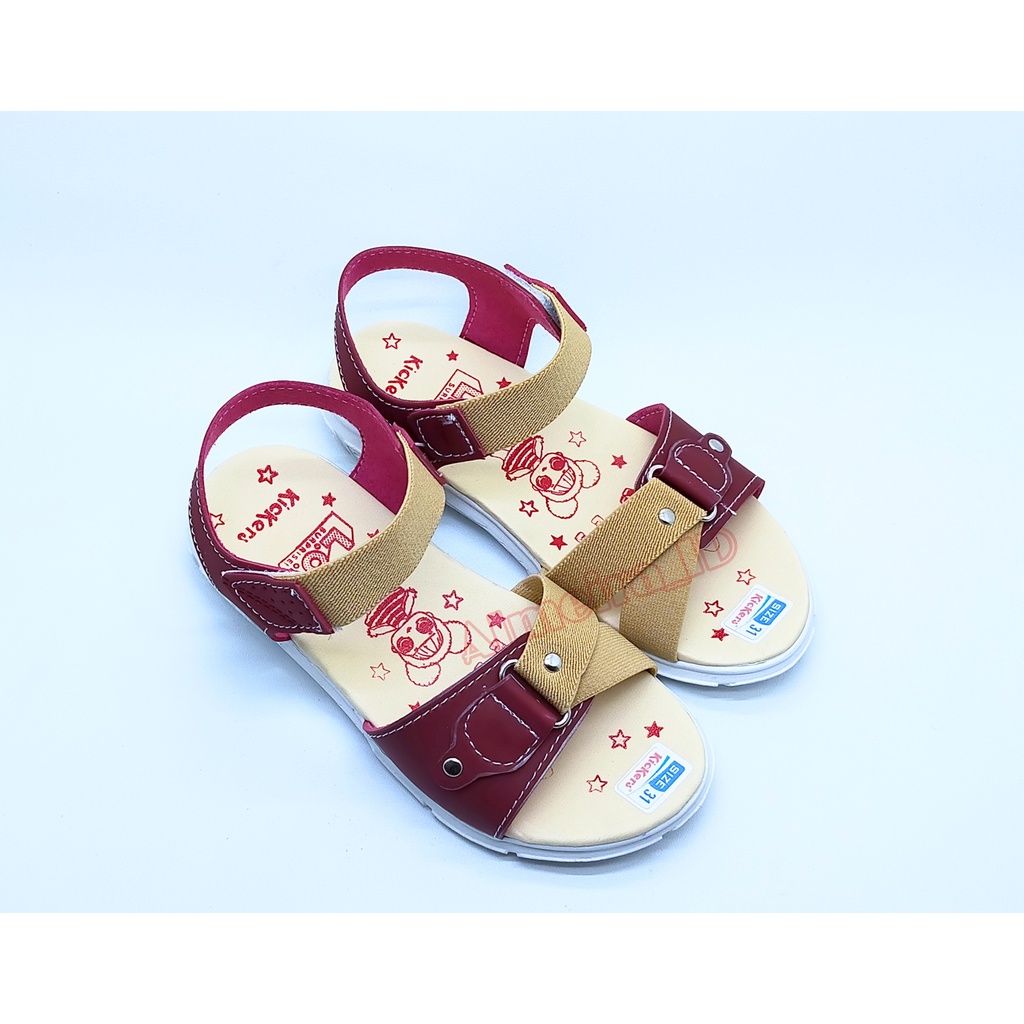 Sandal Anak Perempuan Slip On Kickers Karakter Terbaru | Sandal Anak Cantik &amp; Simpel | Sandal Anak Berkualitas