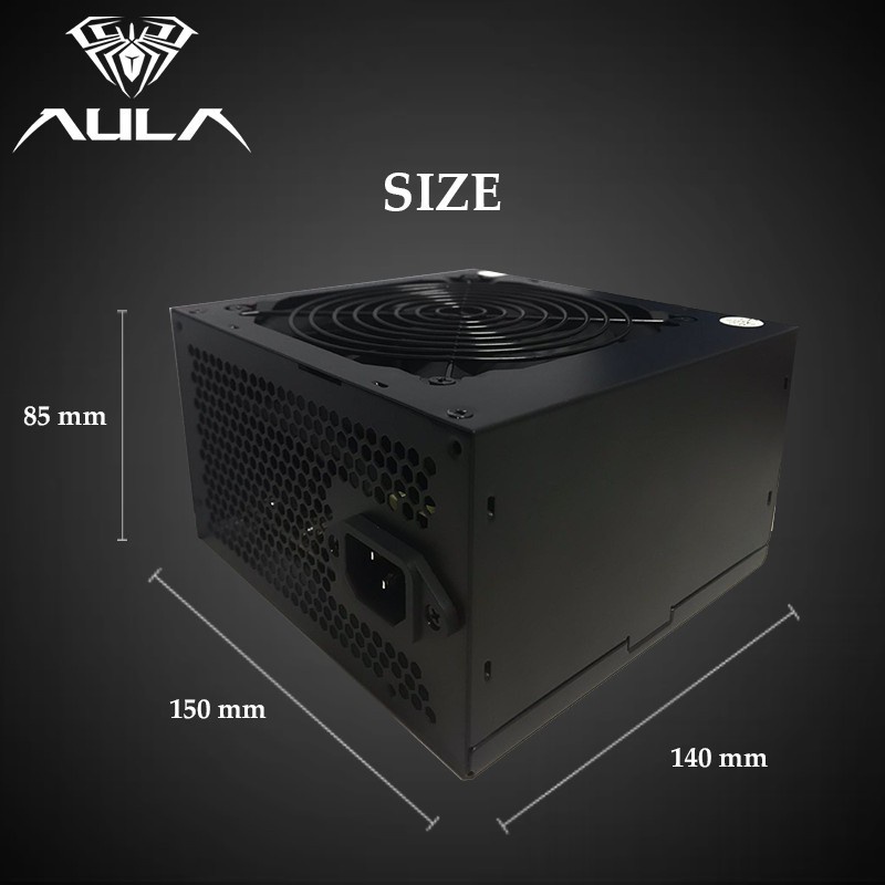 POWER SUPPLY GAMING AULA 400 GOLD PLUS 400 WATT