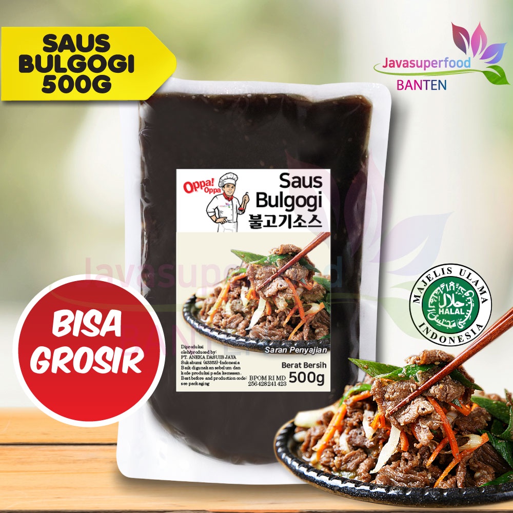 

[OPPA-OPPA] Saus bulgogi korea 500gr / Sauce bulgogi saus daging BBQ STEAK