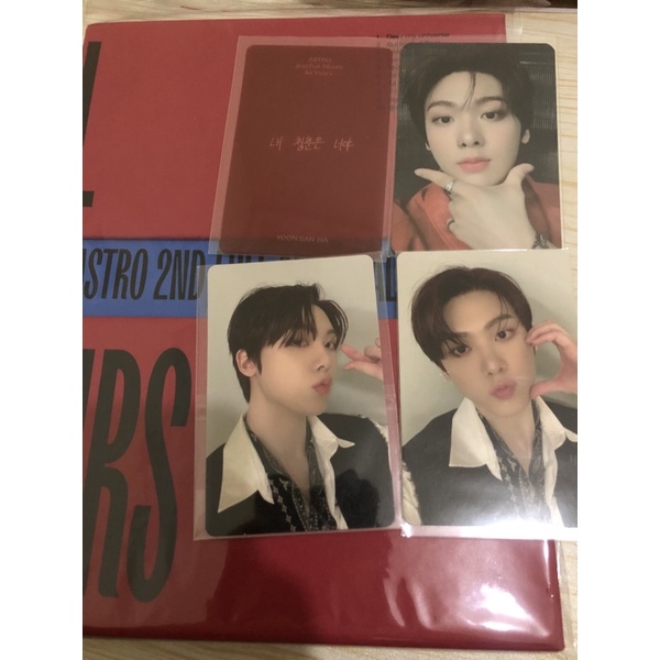 ASTRO All Yours Album Sanha set + benefit (Unsealed Fullset)