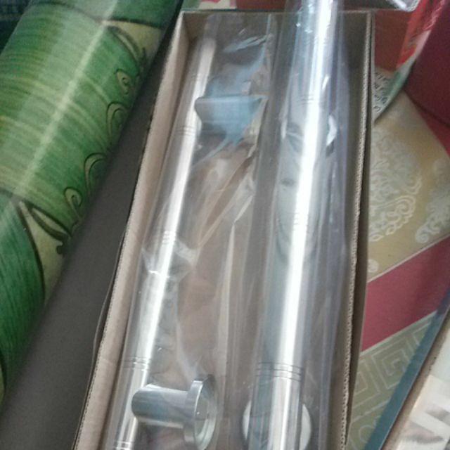 Handle Pintu Rumah Oval Panjang 45 Cm Tarikan Pintu Gagang Pintu Kunci Pintu Lis Stainles Gepeng 1