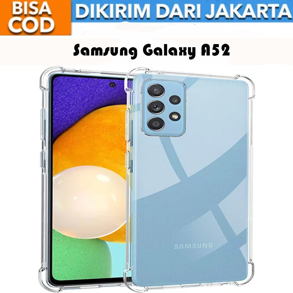 Casing Samsung Galaxy A52 4G / Samsung Galaxy A52 5G Anti crack SoftCase