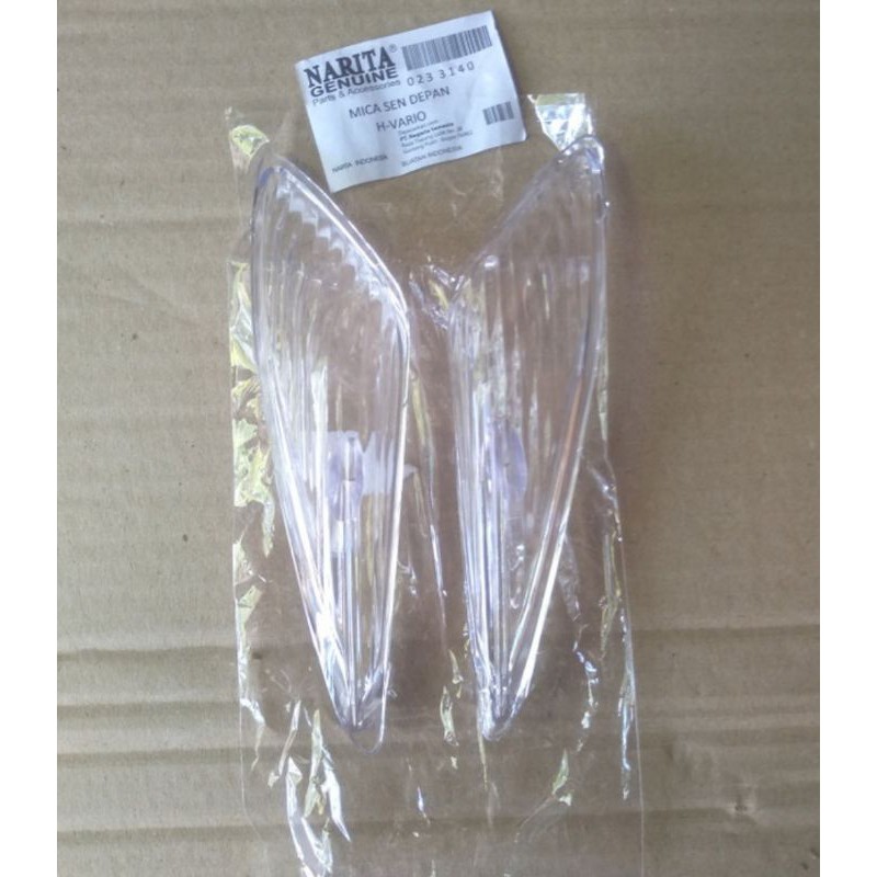 kaca mika lampu sen motor vario 110 karbu-.  09ans