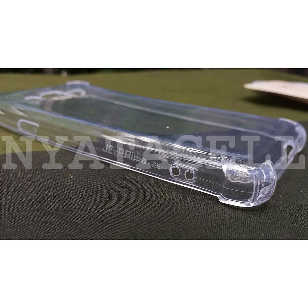 Soft Case Anticrack Samsung J2 Prime /Soft Hard Casing Clear Cover