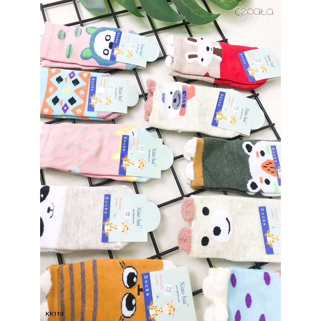 Kaos Kaki Hidden Sock TK Laki-laki Perempuan Unisex Motif Karakter Lucu Ala Korea Random Kekinian Terbaru