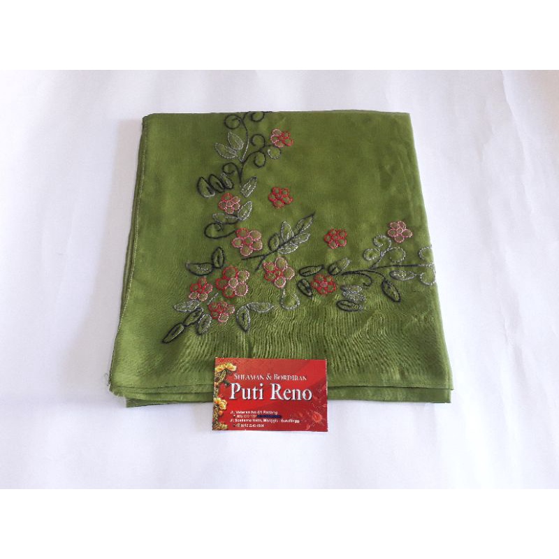 Jilbab Sulam Bayang Paris (Padang)