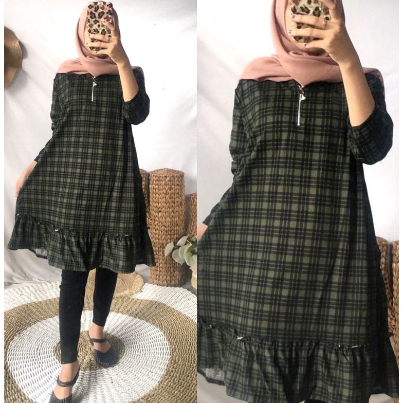 Ready tunik voxy kotak