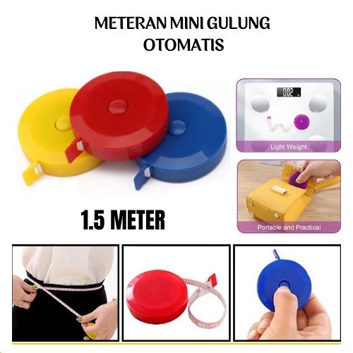 M150-  Meteran Mini Meteran Baju Meteran Badan 150 CM