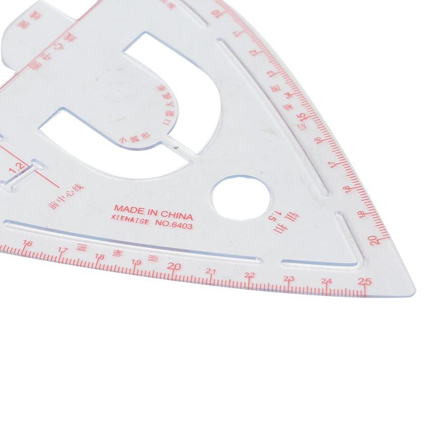 

Penggaris Jahit/Menjahit - Penggaris Pola Baju Bahan - Penggaris Quilting No. 6403 Best Seller