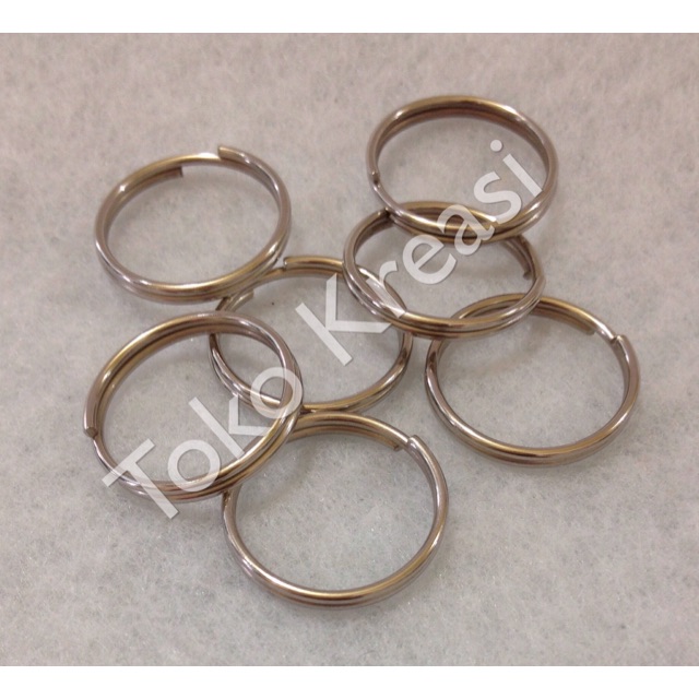 Ring Kepala gantungan kunci  ganci 25mm (per pcs)