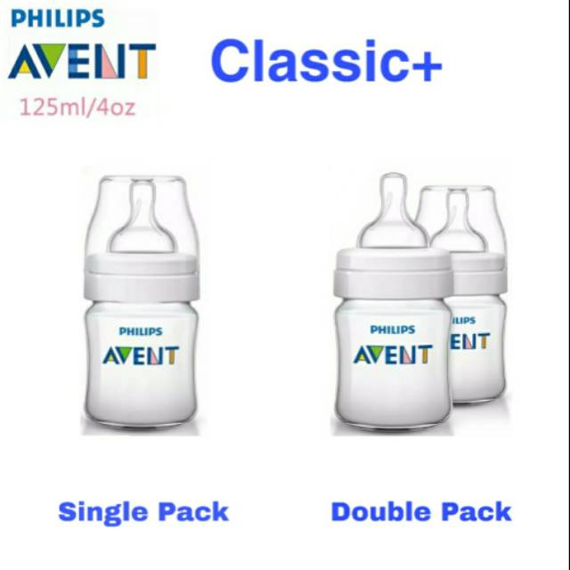 Philips Avent botol Classic 125 ML | Botol Susu Avent | Botol Avent