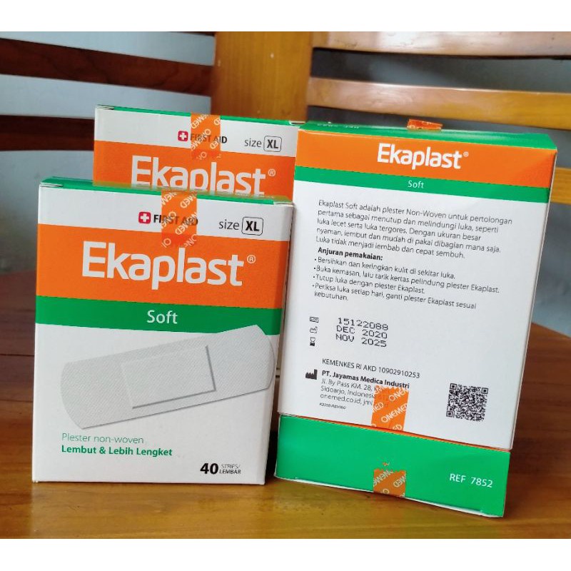 EKAPLAST SIZE XL PLESTER LUKA NON WOVEN ISI 40 PCS - ONEMED