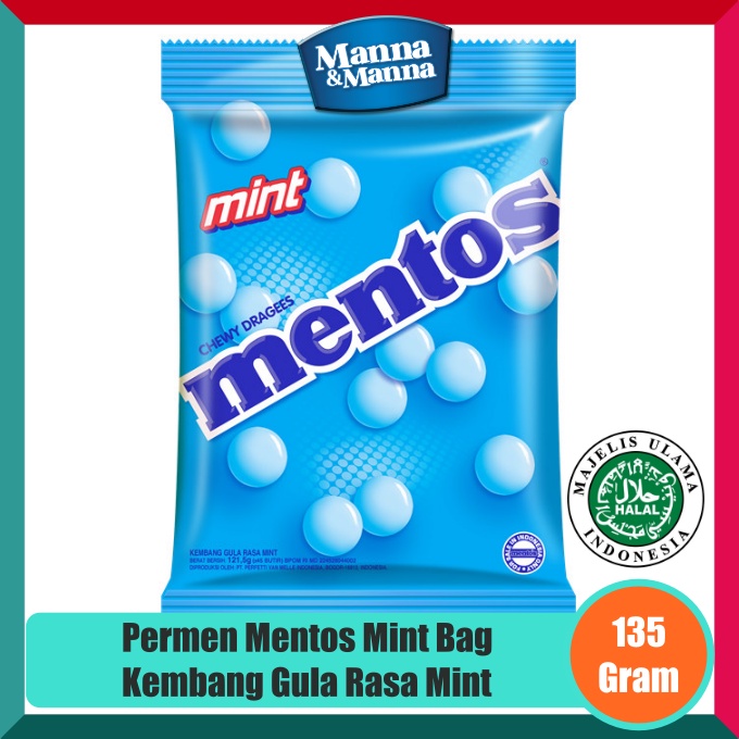 

Permen Mentos Mint Bag - Isi Kurang Lebih 50 Pcs - 135 Gram