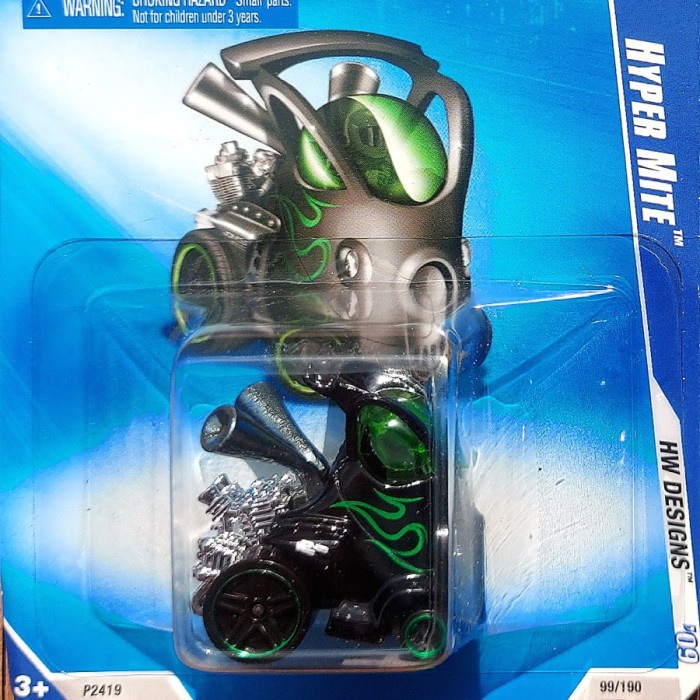 HOTWHEELS HYPER MITE 2007 HIJAU (FIRST EDITION)