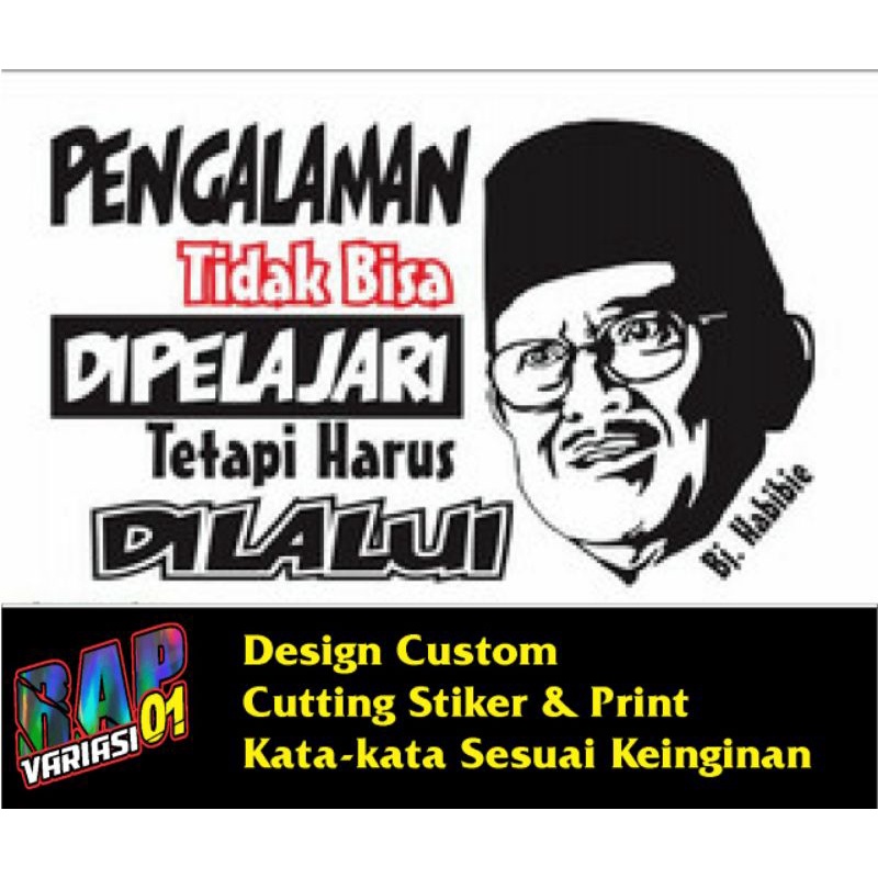 Stiker KATA-KATA