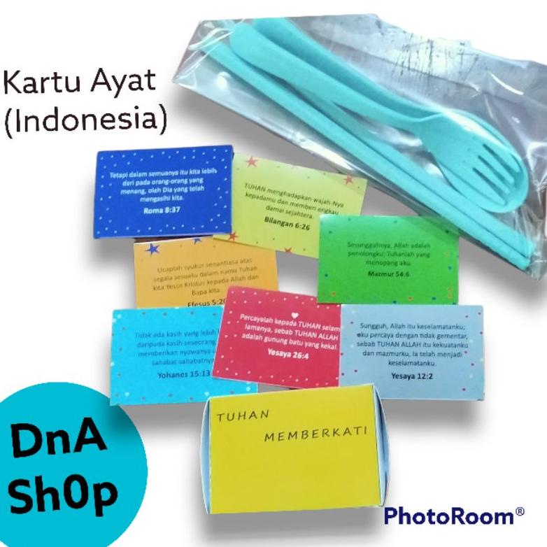 

[PRODUK 87LZC] 100 Kartu Ayat Alkitab (Versi Indonesia) 0JT