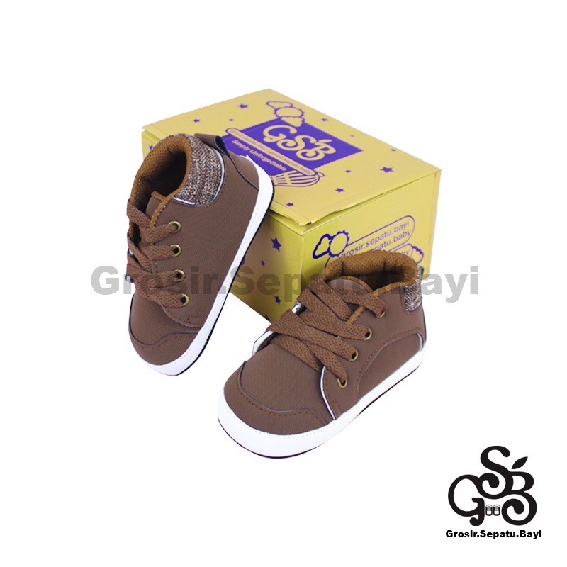 sepatu bayi baby shoes prewalker laki laki perempuan umur 2 - 12 bulan model casual hamburg polos ringan &amp; fleksibel