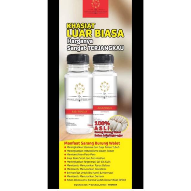 

Minuman sarang burung walet