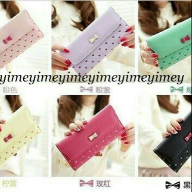 Dompet murah love pita