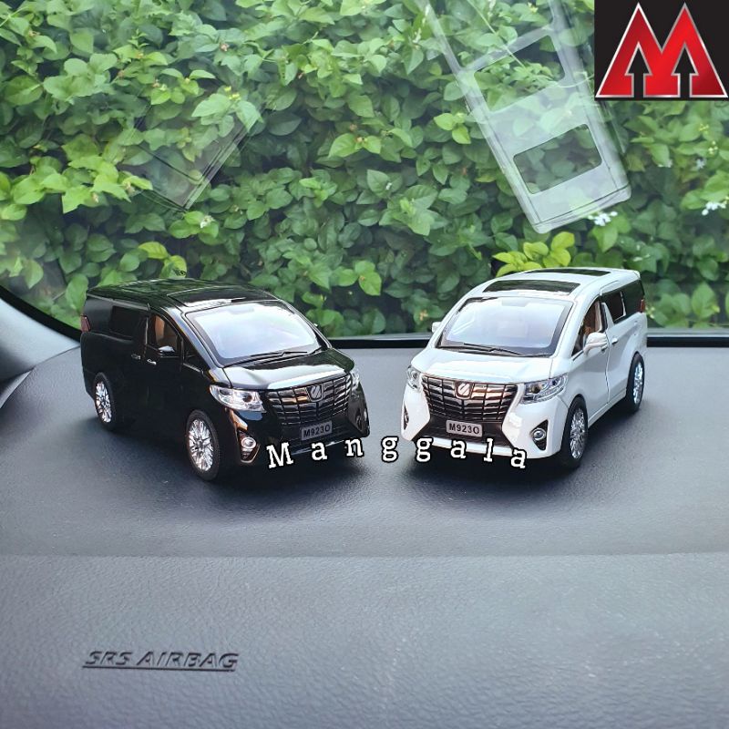 Pajangan Miniatur Diecast Mainan Mobil Mobilan Alphard