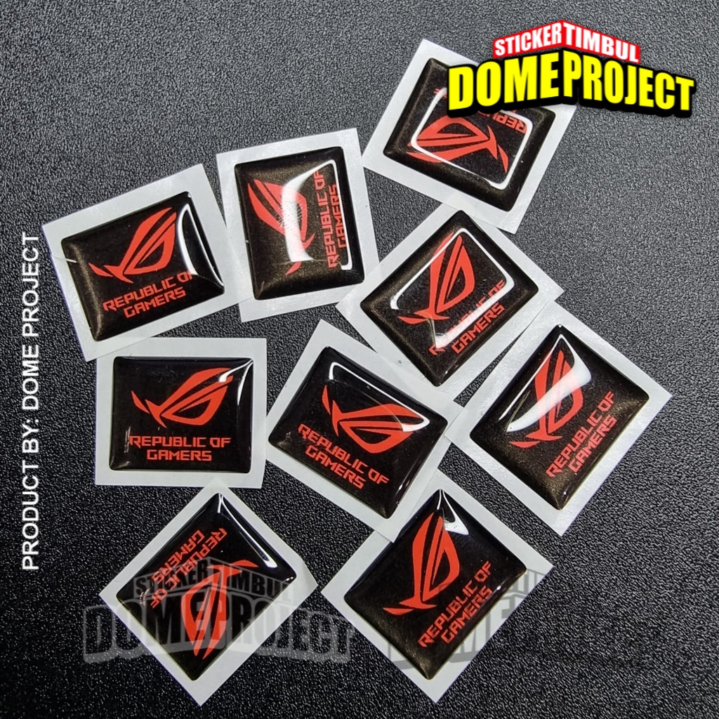 EMBLEM SPIDOMETER HONDA LOGO ROG STIKER TIMBUL AKSESORIS MOTOR STICKER SPEEDOMETER