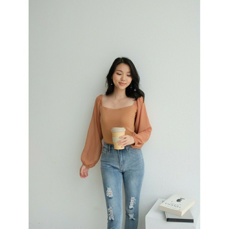 Top korea chiffon kadaka