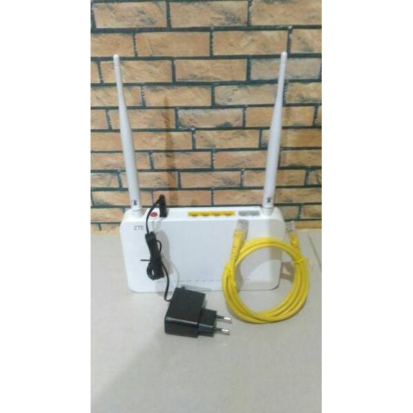 Terbaru (Bekas) ONT GPON ZTE F609 VER 2.0 2 line telp (ACCESS POINT-ROUTER-WAN-USB) ....