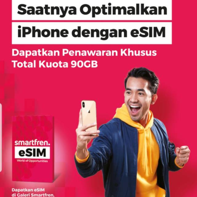 E sim kouta Smartfren