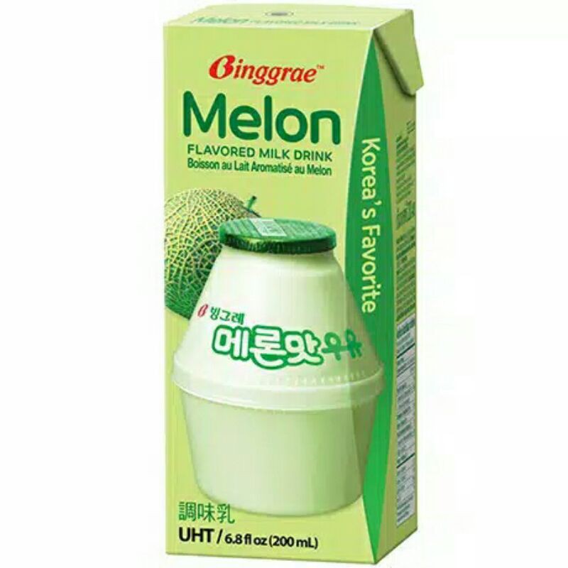 

Binggrae Melon Flavored Milk 200ml