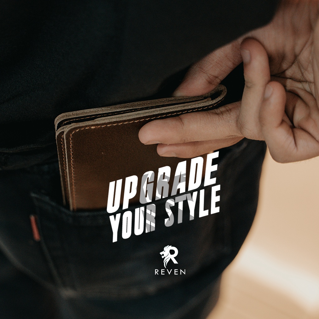 Dompet Kulit Panjang Pria Lipat 100% Kulit Asli Premium Wallet Terbaru Cowok Pria Original Branded